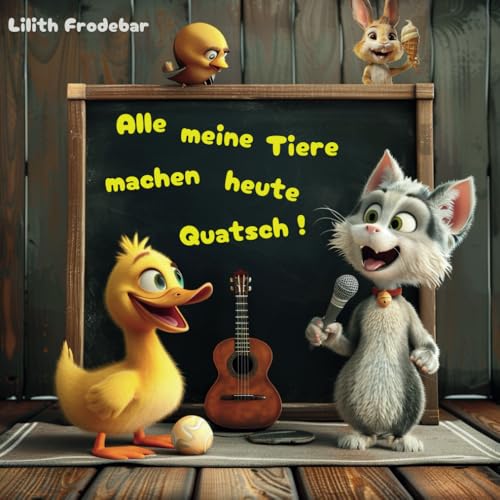 Alle meine Tiere machen heute Quatsch, Putzige Tierbilder zum Schmunzeln und lustige Strophen zum Mitsingen: Für alle großen und kleinen Kinder! von Dingi Verlag