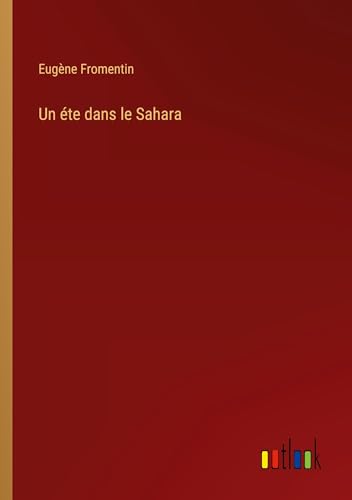 Un éte dans le Sahara von Outlook Verlag