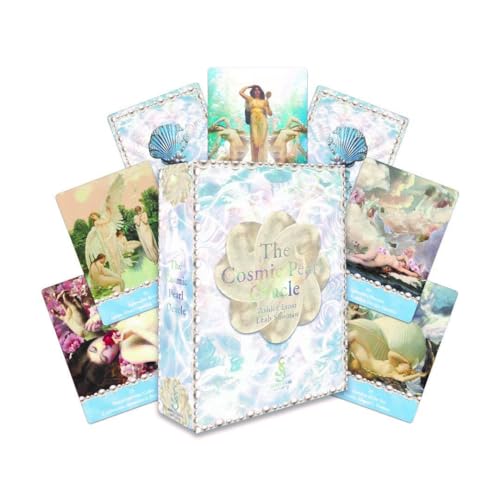 The Cosmic Pearl Oracle: Embark on a Journey of Sacred Love and Infinite Wisdom with Divine Feminine Guidance (44 Full Color Cards and 120-Page Full-Color Guidebook)