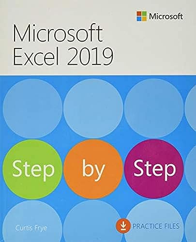 Microsoft Excel 2019 Step by Step von Microsoft