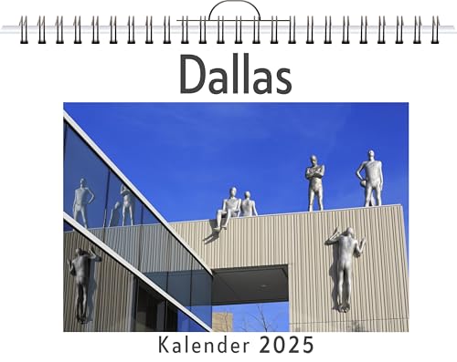 Dallas - (Wandkalender 2025, Kalender DIN A4 quer, Monatskalender im Querformat mit Kalendarium, das perfekte Geschenk) von FlipFlop