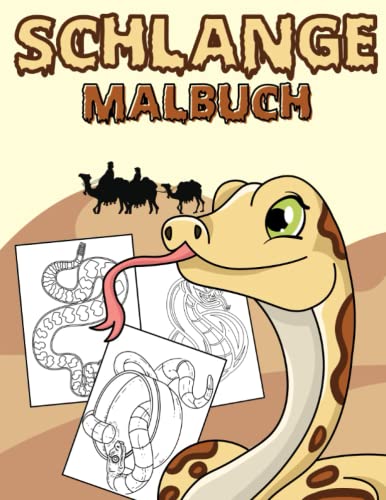 Schlange Malbuch: Malvorlagen Für Jungen, Mädchen (4–8, 8–12 Jahre) und Erwachsene: 44 originelle und einzigartige Schlange-Designs: Für ... für alle: Nettes Geschenk für Jeden Anlass von Independently published