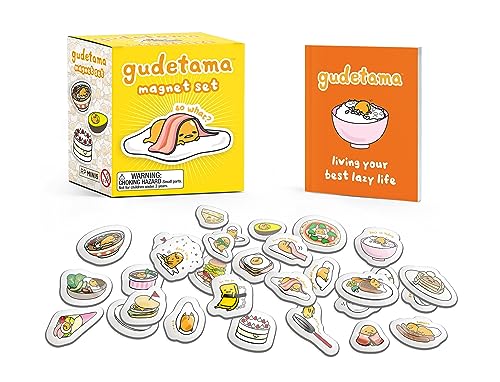 Gudetama Magnet Set: Living Your Best Lazy Life; Magnet Set (RP Minis)