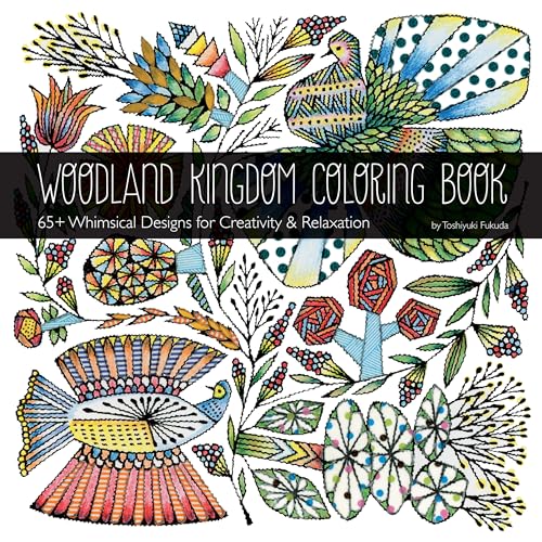 Woodland Kingdom Coloring Book: 65+ Whimsical Designs for Creativity & Relaxation (Coloring Art) von C & T Publishing