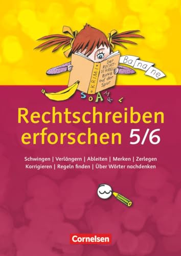 Rechtschreiben erforschen - 5./6. Schuljahr: Arbeitsheft von Cornelsen Verlag GmbH