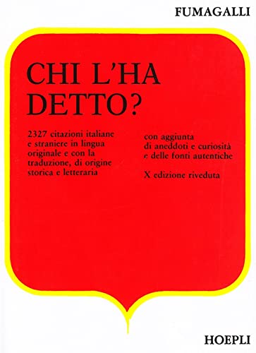 Chi l'ha detto? (Citazioni, proverbi)