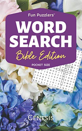 Word Search: Bible Edition Genesis: 5" x 8" Pocket Size (Fun Puzzlers Travel Size Word Search Books, Band 12) von Independently published