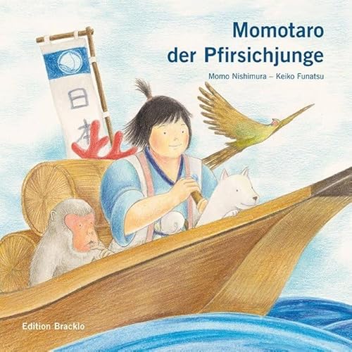 Momotaro der Pfirsichjunge / SC: Ein japanisches Volksmärchen, Softcover mit Origami-Faltanleitung Pfirsich