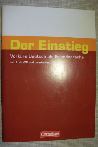 Der Einstieg: Vorkurs - Deutsch als Fremdsprache. Arbeitsheft mit CD und Lernkarten (Studio d)