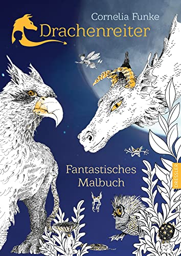 Drachenreiter. Fantastisches Malbuch