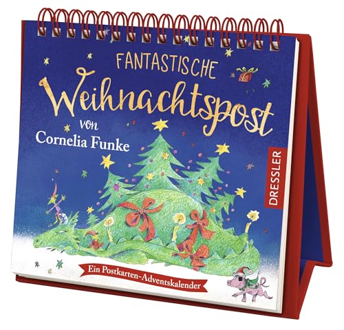 Fantastische Weihnachtspost von Cornelia Funke: Ein Postkarten-Adventskalender. Zauberhafter Adventskalender zum Aufstellen mit 24 heraustrennbaren Postkarten mit liebevollen Illustrationen Fantastische Weihnachtspost von Cornelia Funke: Ein Postkarten-Adventskalender. Zauberhafter Adventskalender zum Aufstellen mit 24 heraustrennbaren Postkarten mit liebevollen Illustrationen