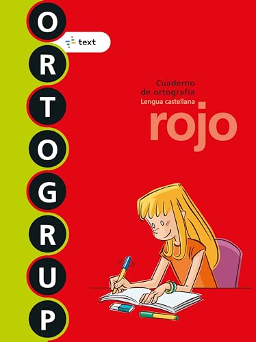 Ortogrup 5. Rojo: Cuaderno de ortografia. Lengua castellana