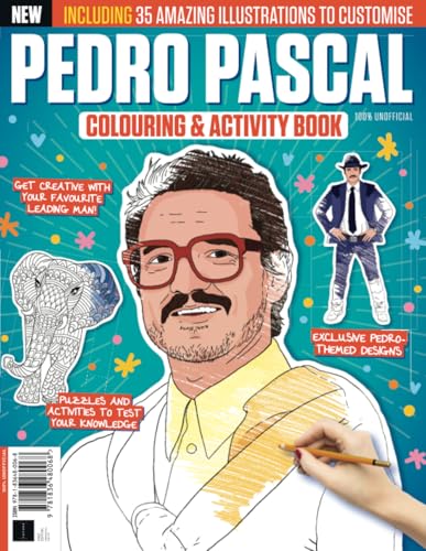 Pedro Pascal Colouring & Activity Book von Future Publishing Ltd