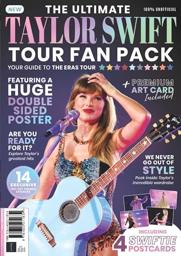 The Ultimate Taylor Swift Tour Fan Pack - comes with stickers, posters, art cards and more, celebrating Taylor's tour