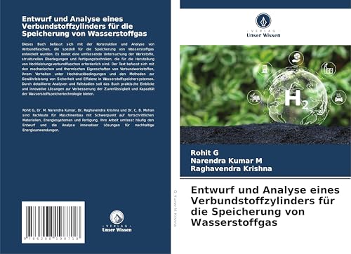 Entwurf und Analyse eines Verbundstoffzylinders für die Speicherung von Wasserstoffgas
