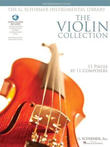 Intermediate Level (Book And CD): #F# Noten, 2TC, Sammelband für Violine, Klavier (G. Schirmer Instrumental Library): 11 Pieces by 11 Composers Intermediate Level