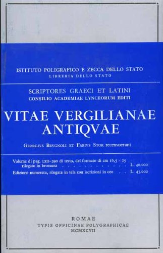 Vitae vergilianae antiquae (Classici greci e latini)