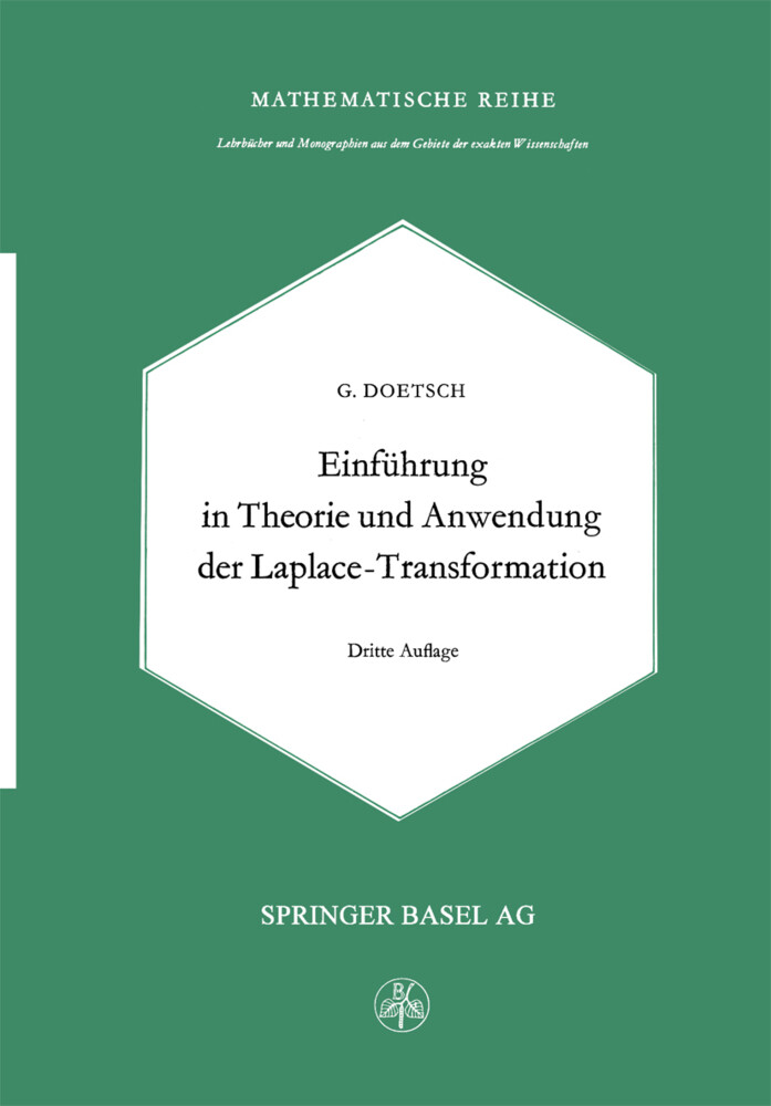 Einführung in Theorie und Anwendung der Laplace-Transformation von Birkhäuser Basel