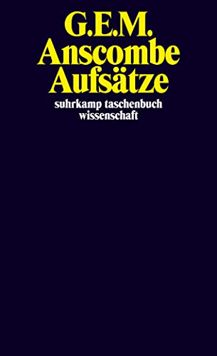 Aufsätze: Nachwort von Anselm W. Müller (suhrkamp taschenbuch wissenschaft)