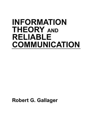 Information Theory And Reliable Comm von Wiley