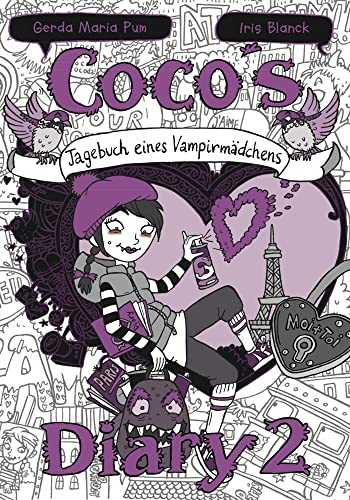 Coco`s Diary 2 - Tagebuch eines Vampirmädchens: Mädchenbücher ab 8 (Comic Roman für Mädchen) von Adrian & Wimmelbuchverlag GmbH