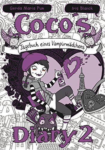 Coco`s Diary 2 - Tagebuch eines Vampirmädchens: Mädchenbücher ab 8 (Comic Roman für Mädchen)
