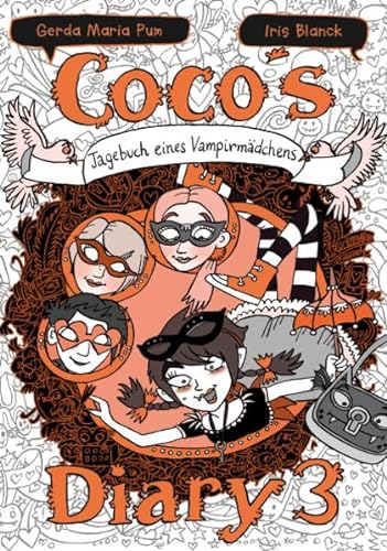 Coco`s Diary 3 - Tagebuch eines Vampirmädchens: Comic Roman für Mädchen von Adrian Verlag