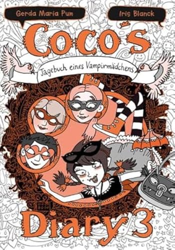 Coco`s Diary 3 - Tagebuch eines Vampirmädchens: Comic Roman für Mädchen von Adrian Verlag