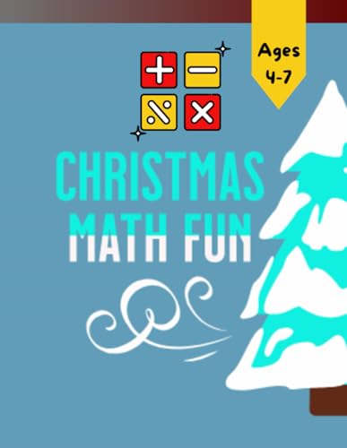 Christmas Math Fun: Exciting Holiday-Themed Practice for Pen Control, Line Tracing, Numbers, and Early Math Skills | Perfect for Preschool & Early ... de Actividades para niños y niñas Christmas Math Fun: Exciting Holiday-Themed Practice for Pen Control, Line Tracing, Numbers, and Early Math Skills | Perfect for Preschool & Early ... de Actividades para niños y niñas