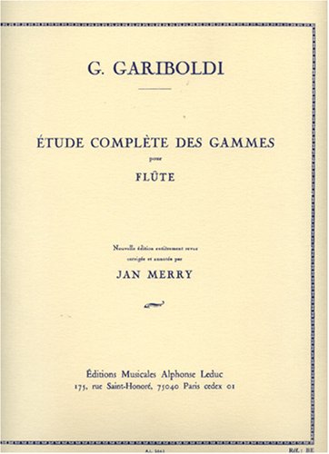 ETUDE COMPLETE DES GAMMES FLUTE
