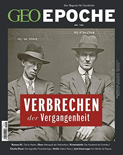 GEO EPOCHE 106/2020 "Verbrechen der Vergangenheit" GEO EPOCHE 106/2020 "Verbrechen der Vergangenheit"