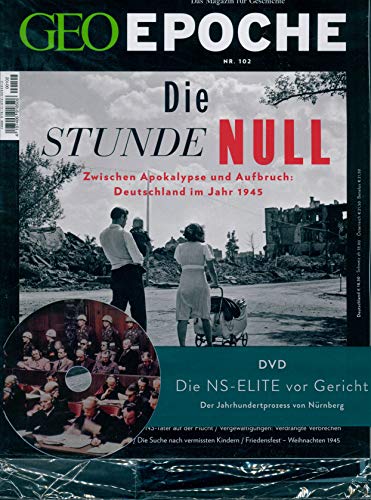 GEO EPOCHE DVD 102/2020 "Stunde Null, Deutschland nach dem Krieg 1945" GEO EPOCHE DVD 102/2020 "Stunde Null, Deutschland nach dem Krieg 1945"