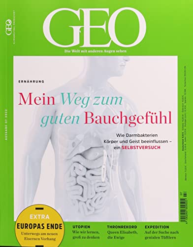 GEO 7/2022 "Mein Weg zum guten Bauchgefühl"