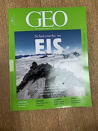 GEO 8/2023 "Schatzsuche im Eis" GEO 8/2023 "Schatzsuche im Eis"