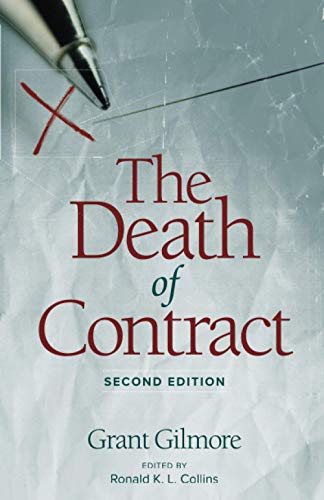 DEATH OF CONTRACT: SECOND EDITION von Ohio State University Press