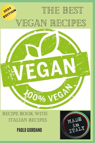COOKING FOR BEGINNERS: VEGAN RECIPES: RECIPE BOOK WITH ITALIAN RECIPES