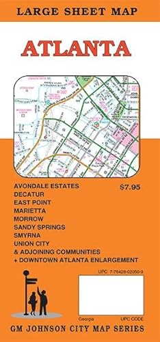 Atlanta, Georgia Street Map