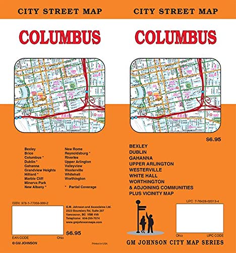 Columbus, Ohio Street Map