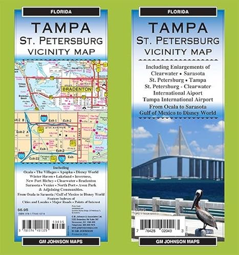 Tampa / St Petersburg – Ocala to Sarasota, Florida Regional Map