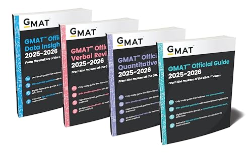 GMAT Official Guide 2025 - 2026 Bundle: Books + Online Question Bank von Wiley