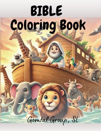 Bible Coloring Book: Christian Illustrations to Color for Children, Kids 2-7 von Independently published