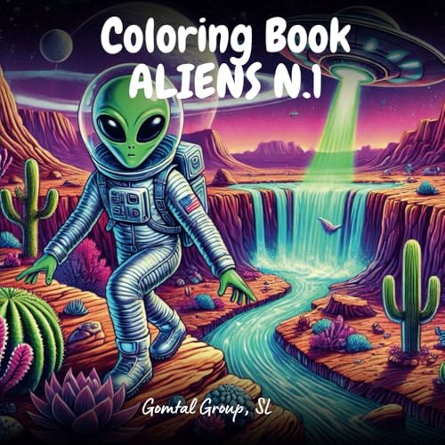 Coloring Book Aliens N.1: Cute Alien adventures for kids, Planets, Space Ships, Robots Coloring Book Aliens N.1: Cute Alien adventures for kids, Planets, Space Ships, Robots von Independently published