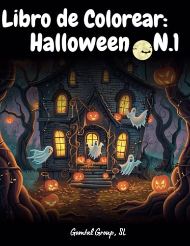 Libro de Colorear: Halloween N.1: +50 dibujos, A Partir de 2 años, Coloring Book, Escalofriantes Escenas y Divertidas de Halloween, Incluye animadas ... Momias, Calaveras, Murciélagos y mucho más Libro de Colorear: Halloween N.1: +50 dibujos, A Partir de 2 años, Coloring Book, Escalofriantes Escenas y Divertidas de Halloween, Incluye animadas ... Momias, Calaveras, Murciélagos y mucho más