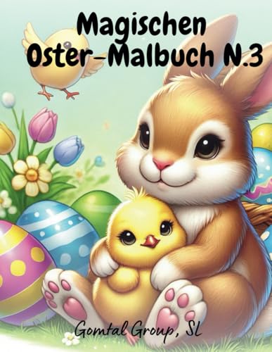 Magischen Oster-Malbuch N.3: Niedliche, lustige und bezaubernde Seiten mit Hasen, Eiern und Frühlingswundern für Kinder vos 3-10 Jahre! Perfekt als Oster! (Magical Easter, Band 5) von Independently published