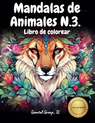 Mandalas Animales N.3. Libro de Colorear: Adolescentes y Adultos, Relajación, Alivia el Estrés, Concentración, Meditación, Mindfulness, Creatividad, ... (Mandalas Animales Libro de Colorear, Band 1) Mandalas Animales N.3. Libro de Colorear: Adolescentes y Adultos, Relajación, Alivia el Estrés, Concentración, Meditación, Mindfulness, Creatividad, ... (Mandalas Animales Libro de Colorear, Band 1) von Independently published