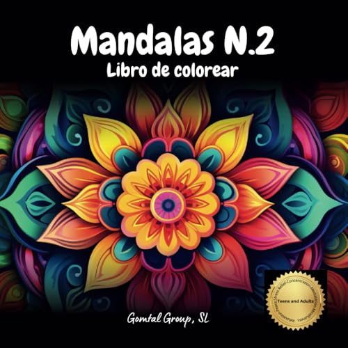 Mandalas N.2 Libro de Colorear: Adolescentes y Adultos, Relajación, Alivia el Estrés, Concentración, Meditación, Mindfulness, Creatividad Mandalas N.2 Libro de Colorear: Adolescentes y Adultos, Relajación, Alivia el Estrés, Concentración, Meditación, Mindfulness, Creatividad von Independently published