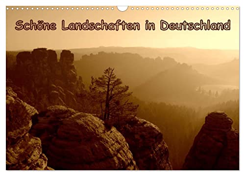 Schöne Landschaften in Deutschland (Wandkalender 2025 DIN A3 quer), CALVENDO Monatskalender von CALVENDO