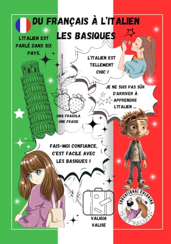 Du Français à l’Italien les basiques (Série éducative à colorier by Laurent Guichard O-STRALIAN) von AFNIL