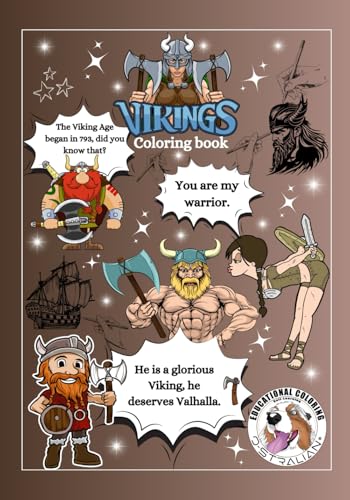 Vikings Coloring book (Série éducative à colorier by Laurent Guichard O-STRALIAN) von AFNIL