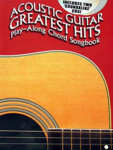 Acoustic Guitar Greatest Hits: Play-Along Chord Songbook von Hal Leonard Europe